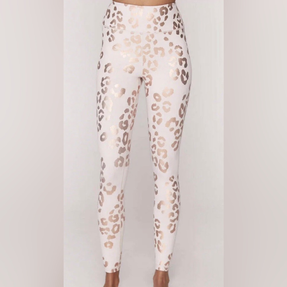 Spiritual Gangster Reena Cheetah Leggings XS